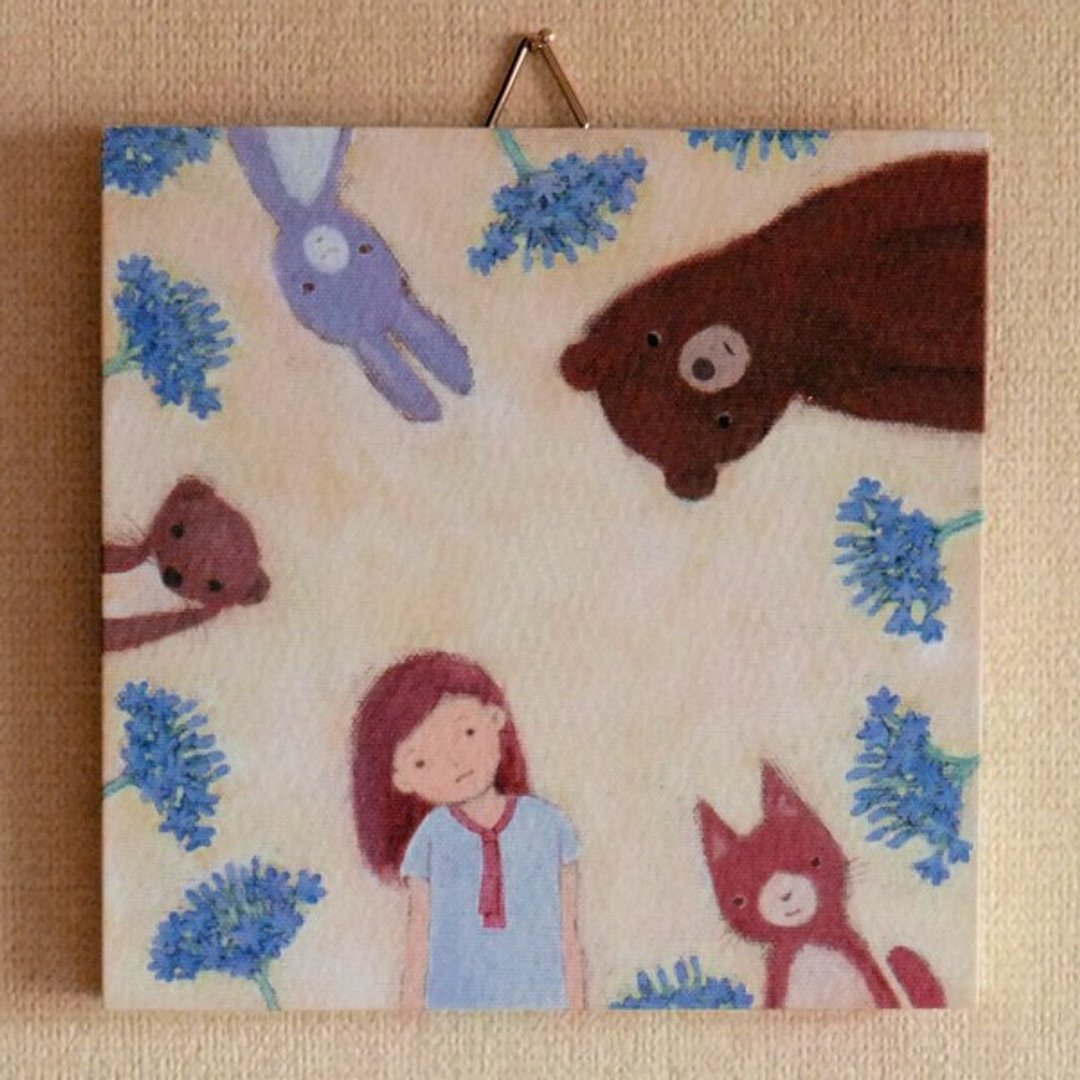 Mini panel No.51 / I wonder if I'll see the world differently - 海报/装饰画/版画 - 纸 多色