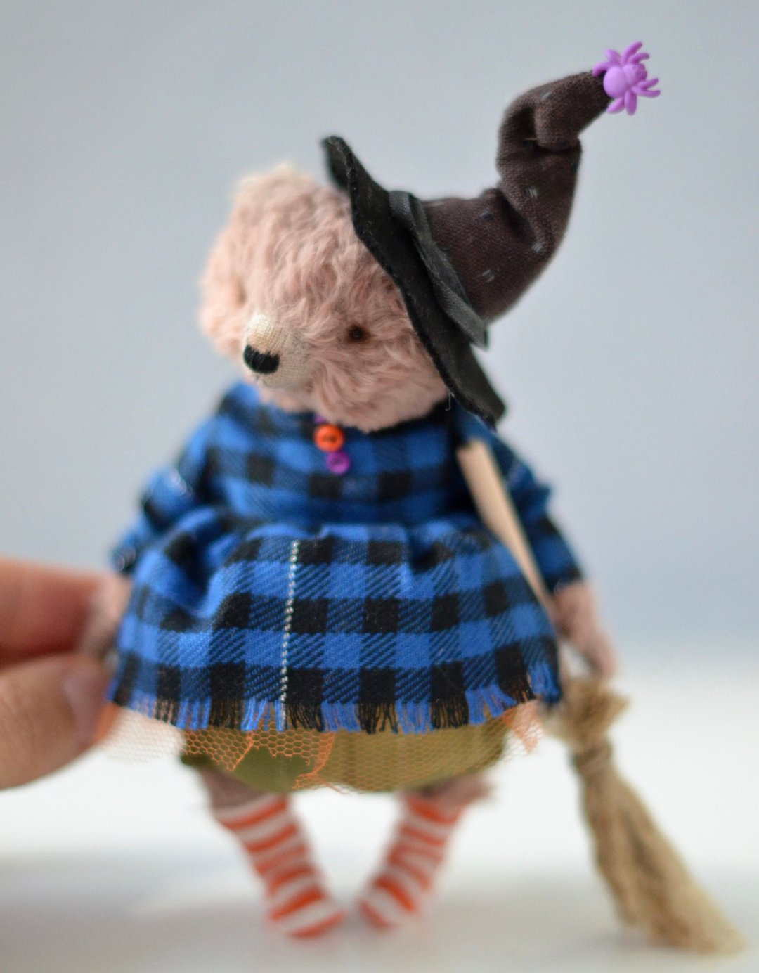 Little Witch, teddy bear - 玩偶/公仔 - 其他材质 