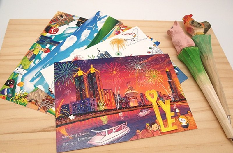 台湾文创明信片(单款) - 卡片/明信片 - 纸 