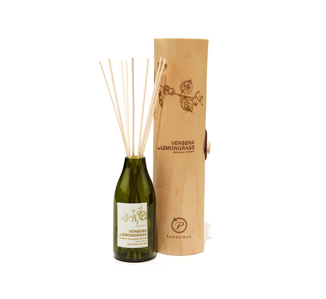 Paddywax Verbena & Lemongrass Diffuser柠檬马鞭草酒瓶扩香 - 香薰/精油/线香 - 其他材质 多色