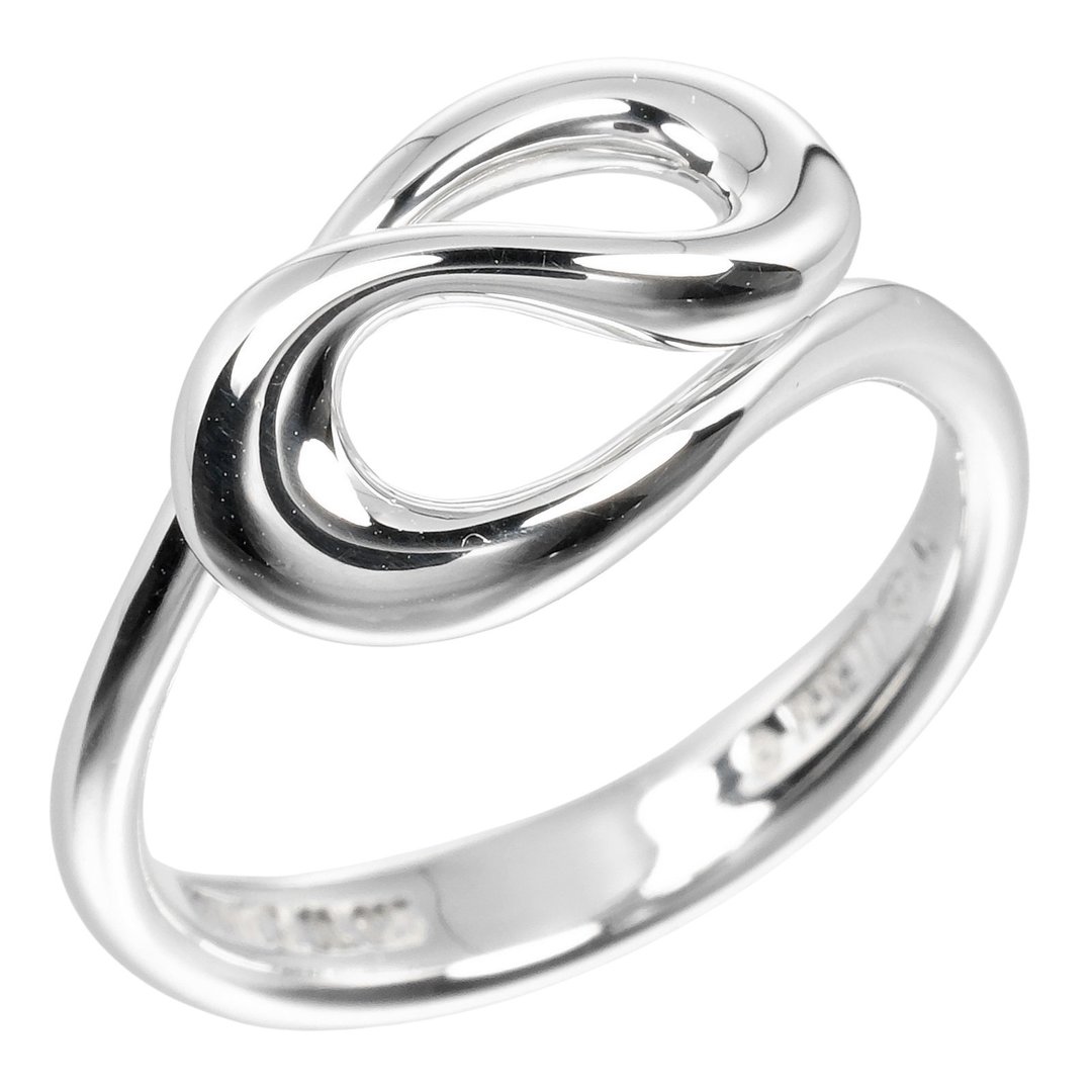 【日本直送】蒂芙尼 TIFFANY&Co. Open Wave 戒指 银 925 约 3g 【二手】 - 戒指 - 银 银色