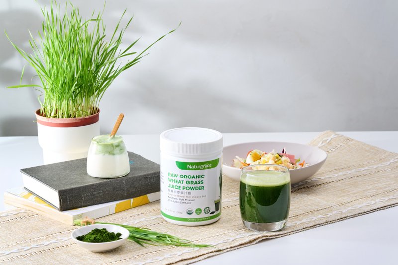 美国 21倍超浓缩 有机 火山小麦草汁 纯素 生酮 超级食物 150g - 健康/养生 - 塑料 绿色