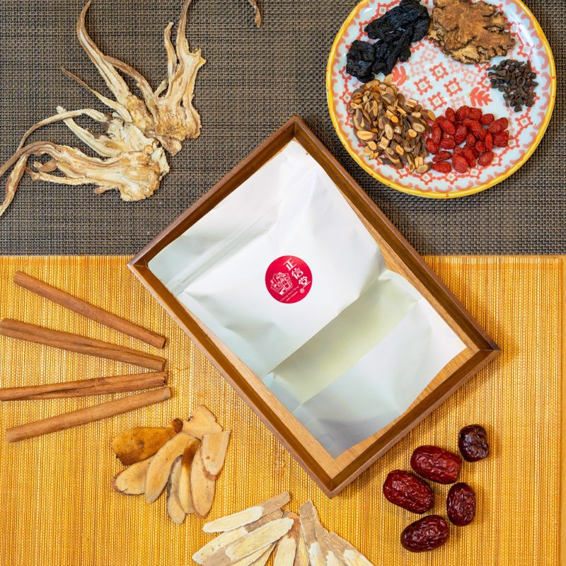 【汉方养生系列】复方四物汤 - 料理包 - 植物．花 咖啡色