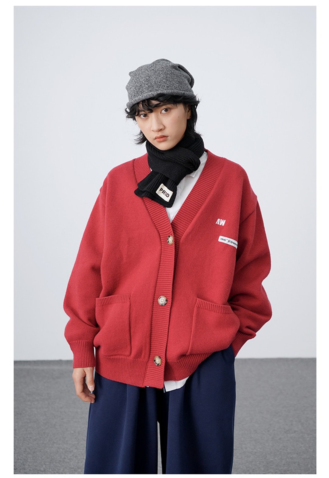 2021春季新品PROD日系复古学院风开衫外套 百搭针织衫外穿毛衣 - 女装休闲/机能外套 - 其他材质 