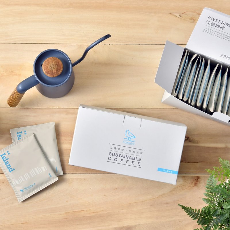 【江鸟咖啡】独家鸟屿 回甘挂耳盒 50入 |长爱/创世/大孩子/善牧 - 咖啡 - 新鲜食材 咖啡色