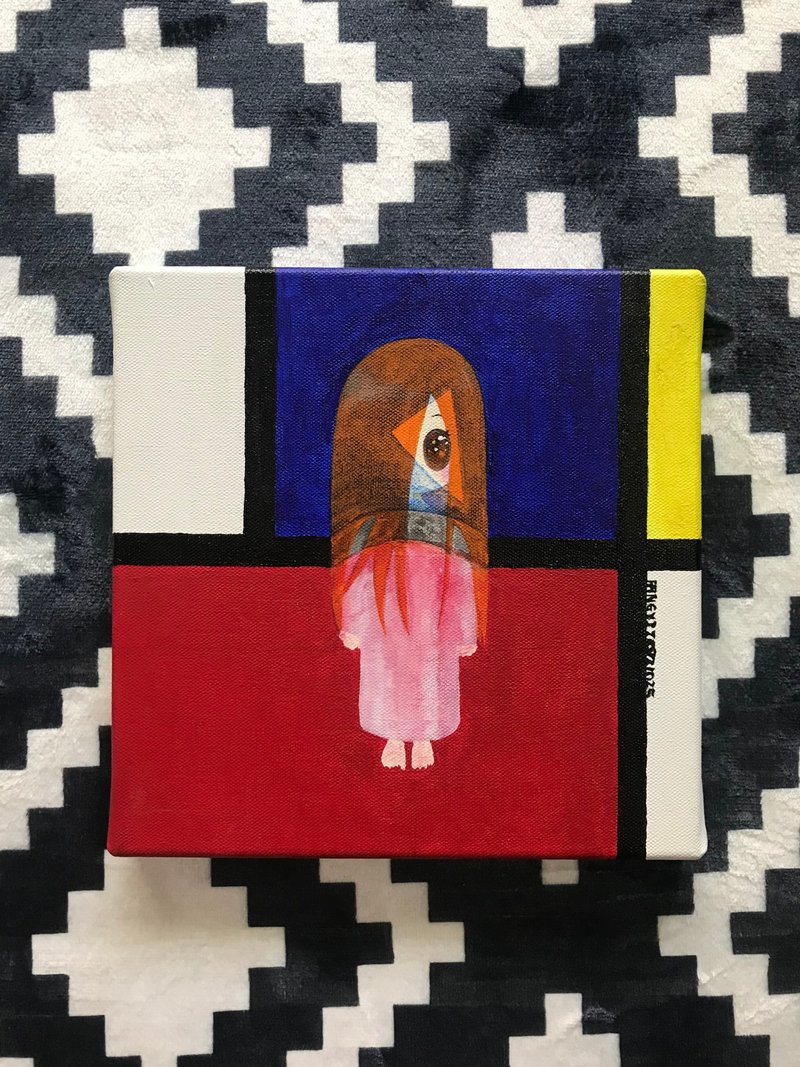 【FANGYICHEN】蒙德里安滤镜贞玉子 - 海报/装饰画/版画 - 压克力 