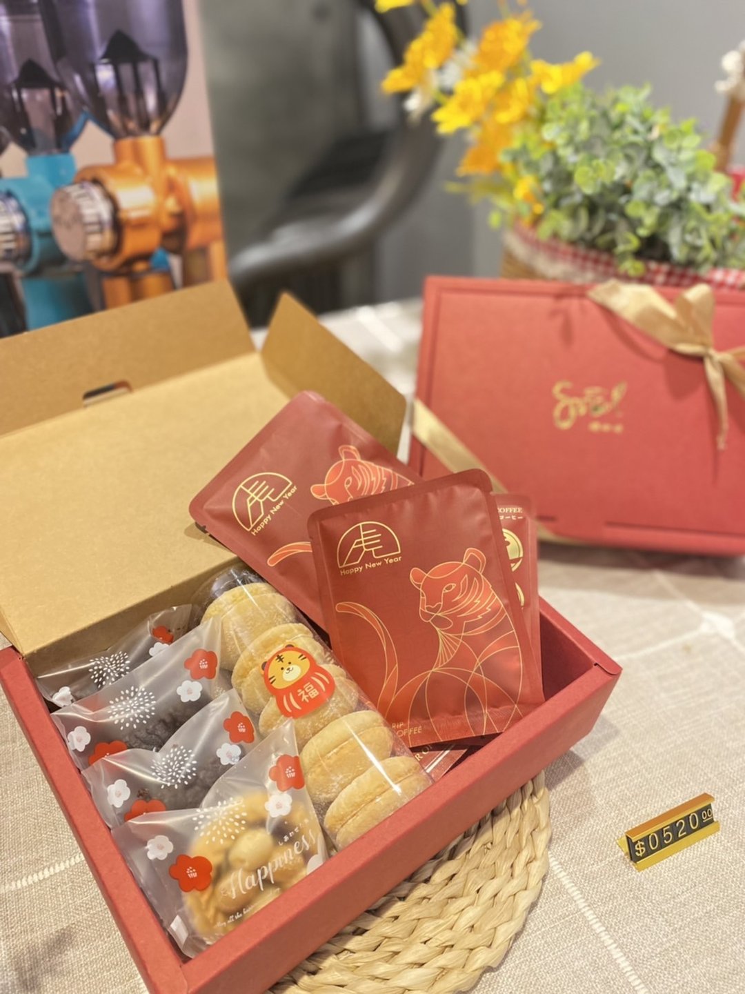 参考用春节限定－新年礼盒 过年 附提袋法式甜点 滤挂咖啡 铄咖 - 蛋糕/甜点 - 其他材质 