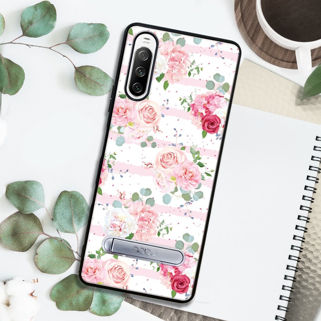 Sony Xperia 10 IV 减震立架手机壳-浪漫时刻 - 手机壳/手机套 - 其他材质 多色