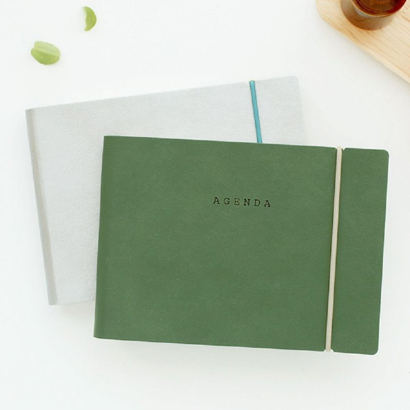 livework-54周生活纪录周志(无时效)-卡其军绿,LWK52889 - 笔记本/手帐 - 纸 绿色