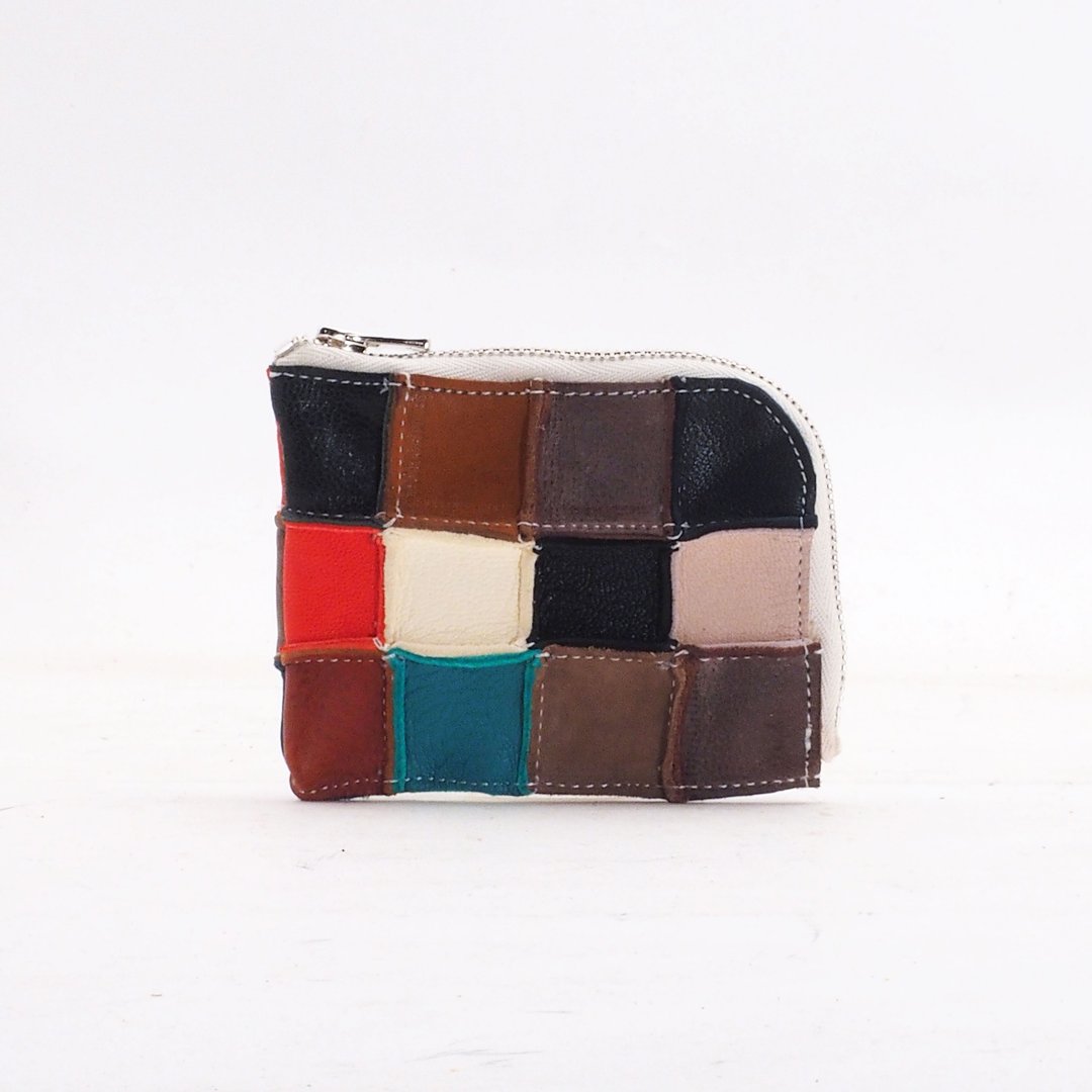 random leather wallet22/皮革/L型/迷你钱包/零钱包/卡夹/sw001_22 - 零钱包 - 真皮 多色