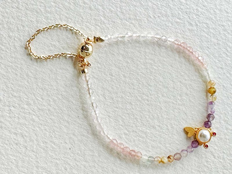 Meowflat轻珠宝 半宝石塔罗手链 磁扣设计- XIV. 节制 - 手链/手环 - 半宝石 多色