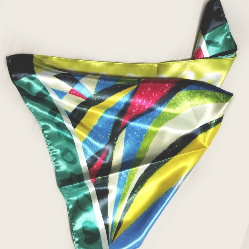 海洋与比基尼女孩们的丝巾 - 其他 - 聚酯纤维 多色