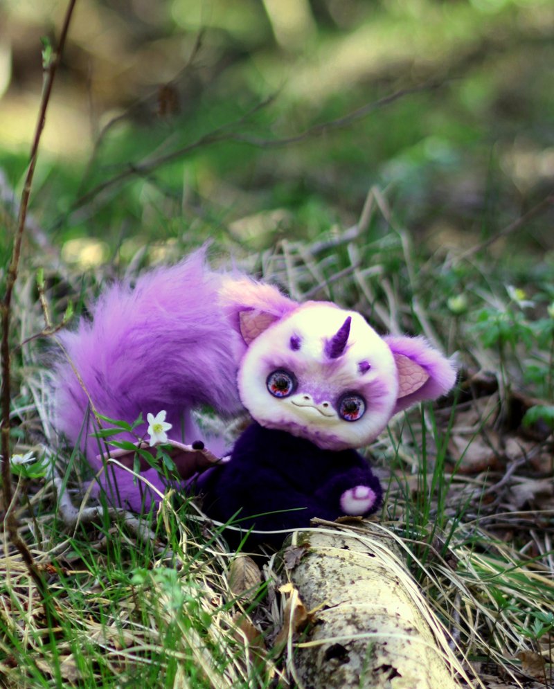 独角兽唐尼 - 玩偶/公仔 - 其他材质 紫色