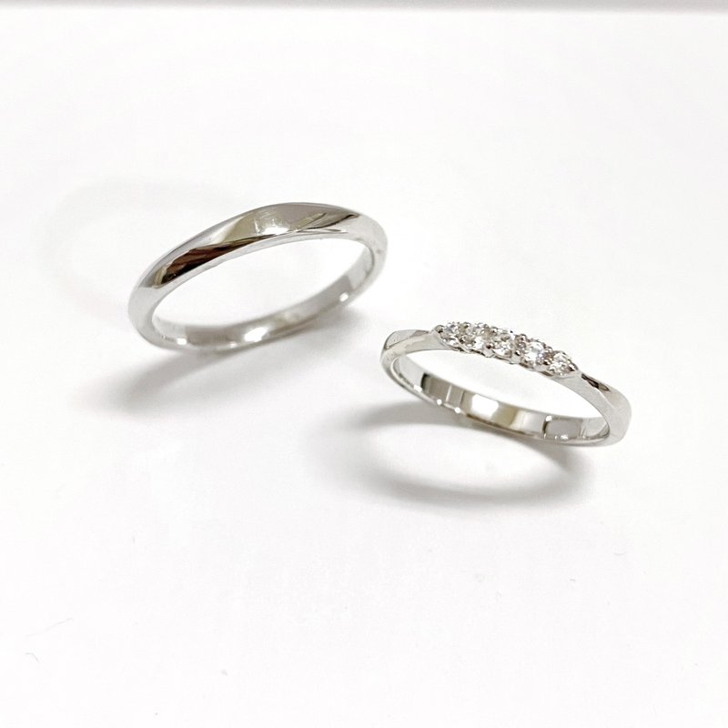 真爱之情_对戒 | 14K、9K、925纯银 - 对戒 - 贵金属 