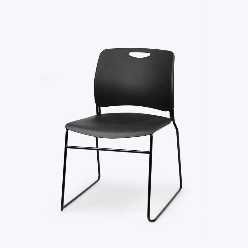 Harmony堆叠餐椅(2入)单张1499 | 多色可选 - 椅子/沙发 - 其他金属 黑色