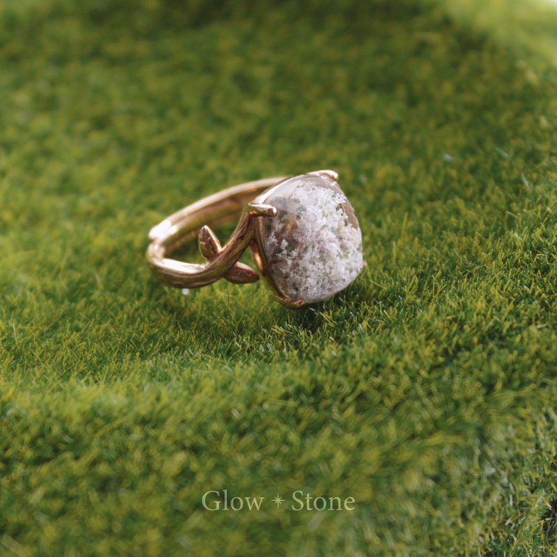 GLOWSTONE 切面四季幽灵 戒指 - 戒指 - 水晶 多色