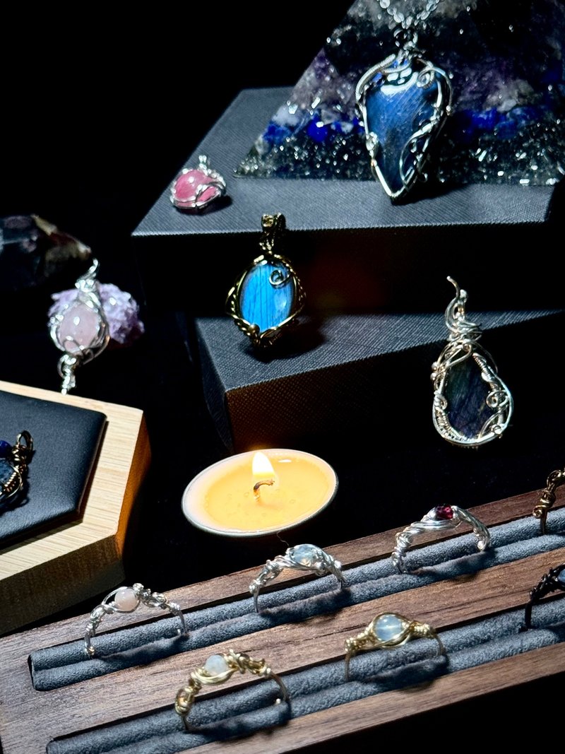 【金属编织 饰品盲盒】欢庆IG 𝟐𝟎𝟎𝟎追踪限定企划 - 项链 - 水晶 多色