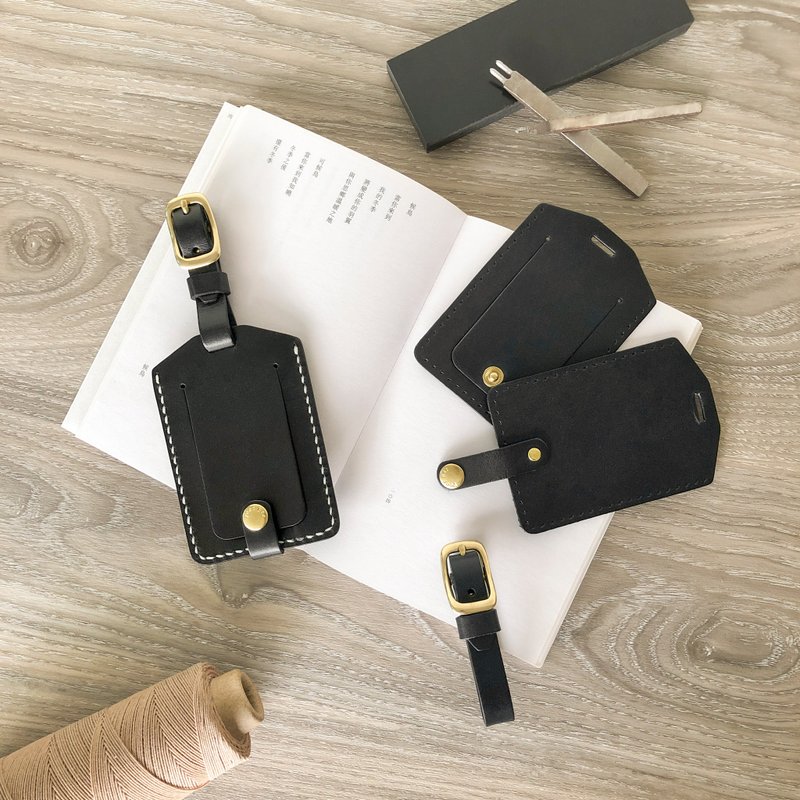 皮革行李吊牌/师大店【一人成班】 - 皮件 - 真皮 