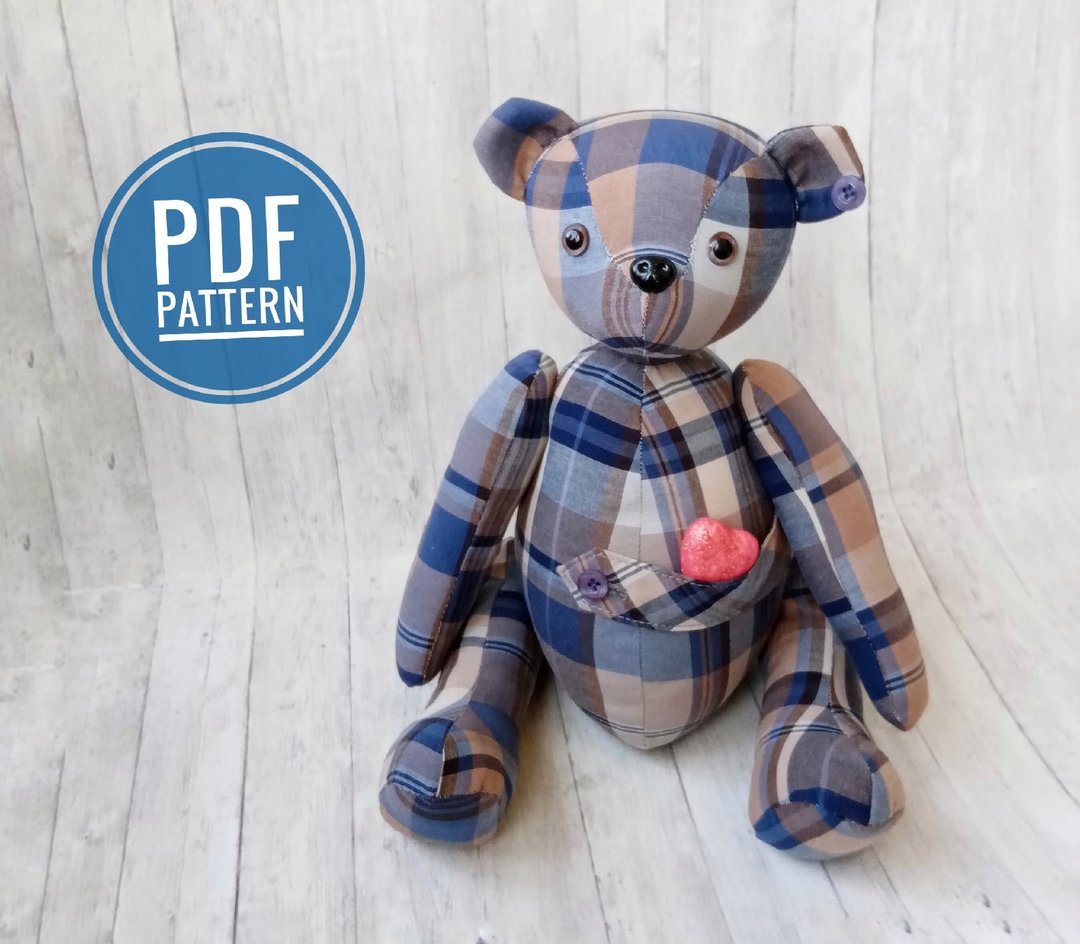 Pattern memory bear - 其他数码设计 - 其他材质 