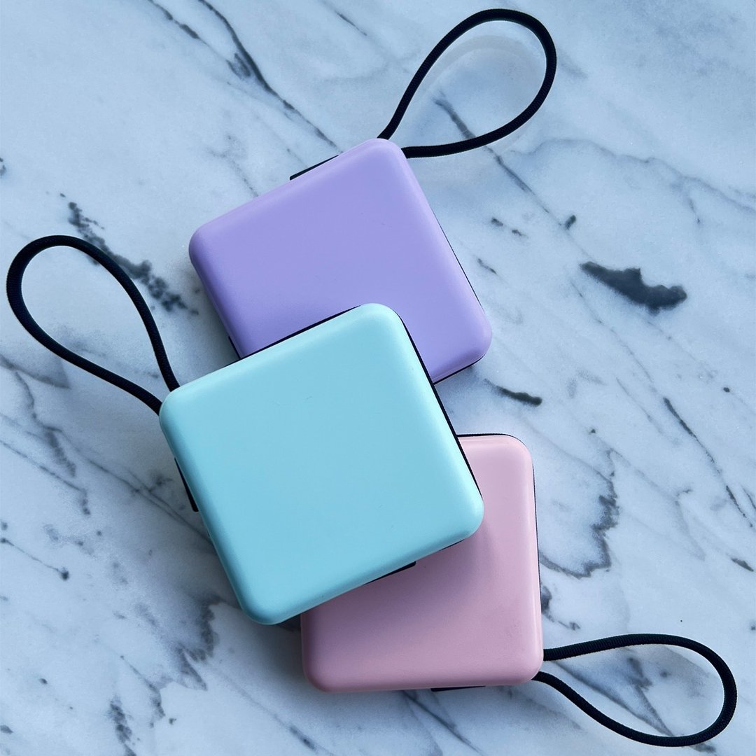 Vinnic DAMAVAND Mini 5000mAh 自带双线 迷你充电器 行动电源 - 充电宝/传输线 - 其他材质 多色