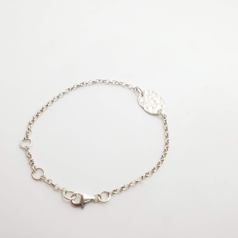 V28款-做不出一样的银手链-925+999纯银手链 - 手链/手环 - 银 银色