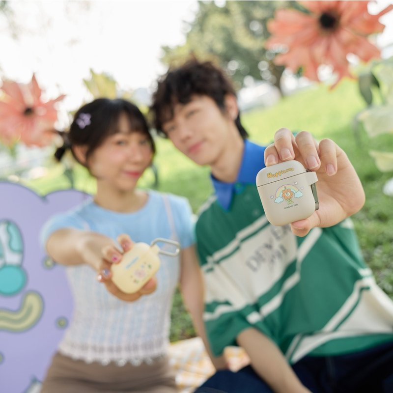 KINGJUN开心花花强悍防摔AirPods保护套 - 耳机收纳 - 塑料 多色