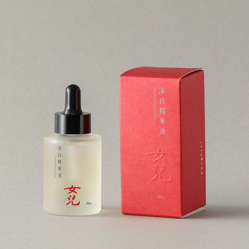 净白精华液 l 提亮肌肤、淡化黯沉 - 精华液/安瓶 - 其他材质 红色