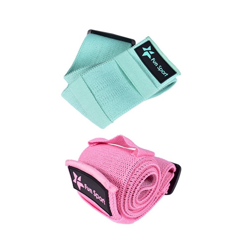 Fun Sport 翘翘臀-不挑腿可调长度翘臀圈(2入超值组) - 运动/健身用品 - 其他材质 粉红色