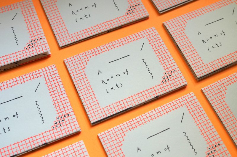 a room of cats /risograph zine - 刊物/书籍 - 纸 