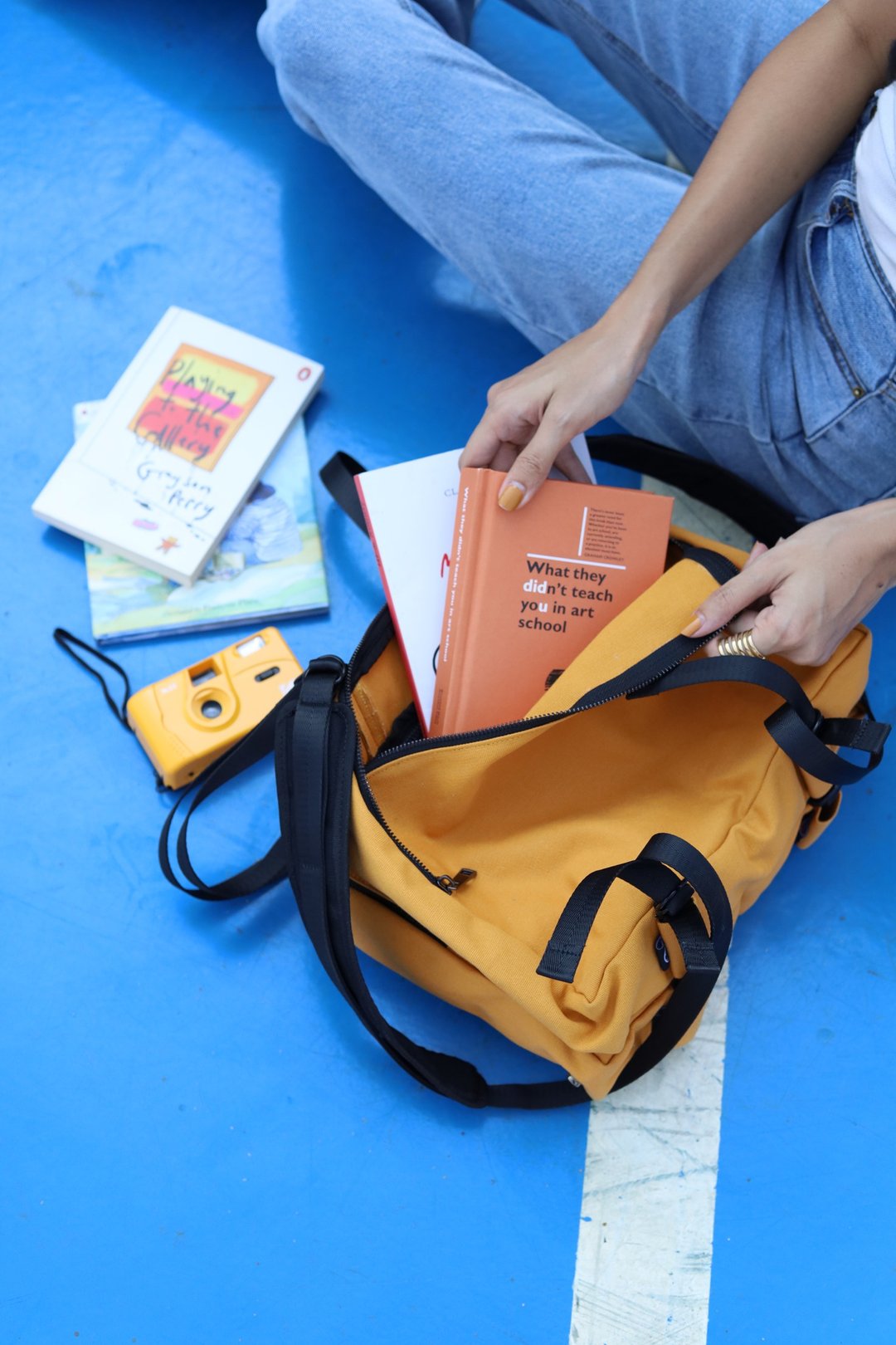 Adjustable Backpack Set - 后背包/双肩包 - 其他材质 橘色