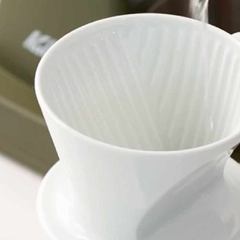【日本】Kalita│101系列 传统陶制三孔滤杯 (简约白) - 其他 - 其他材质 白色
