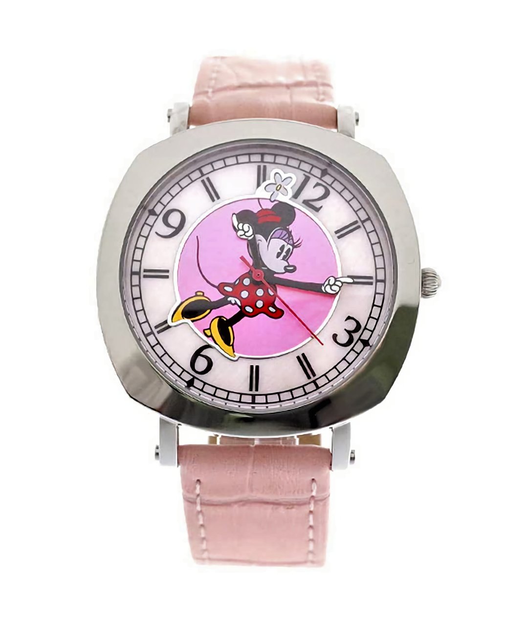 Adult Disney Watch Minnie Mouse / Cushion Case / Shell Dial 100 Pieces with Serial Number - 男表/中性表 - 其他金属 粉红色