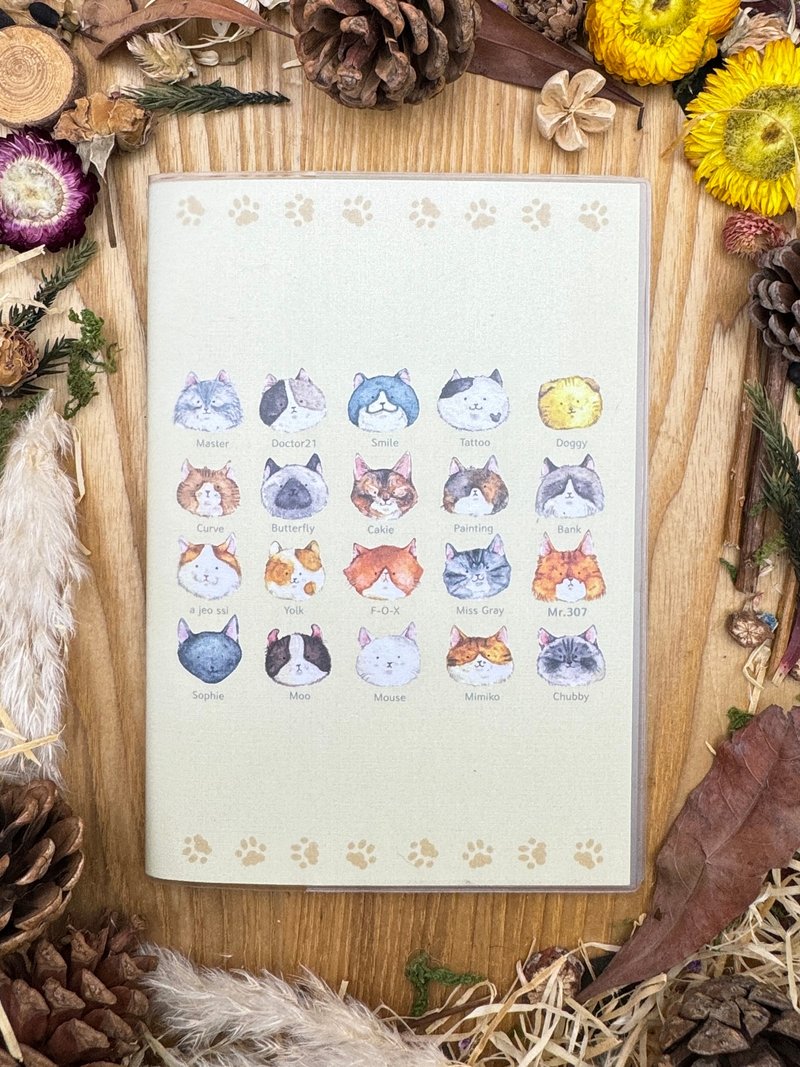 Mr.307 小七先生 -角色图鉴系列贴纸簿 - 笔记本/手帐 - 纸 