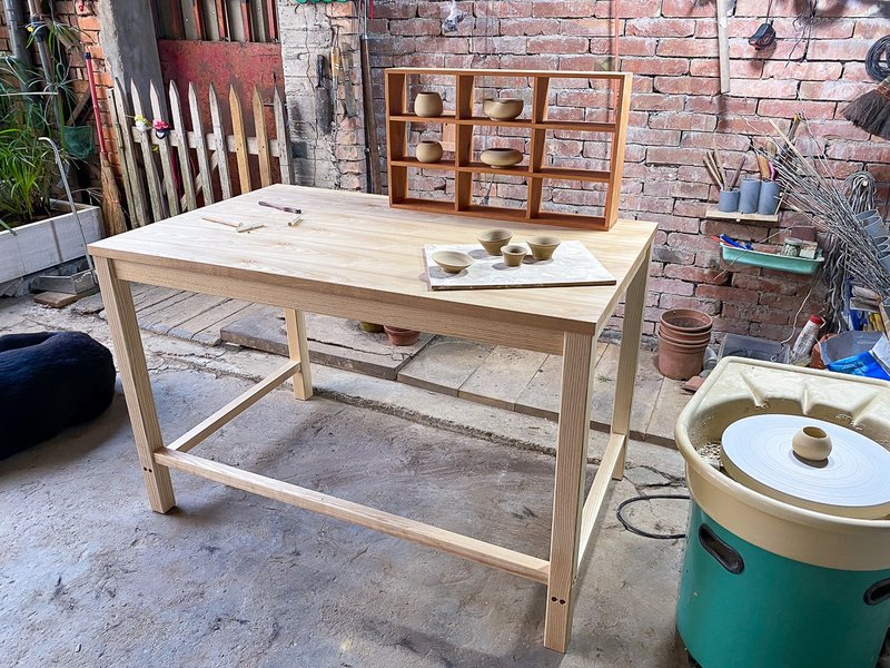 栓木 || 工作桌 - 餐桌/书桌 - 木头 