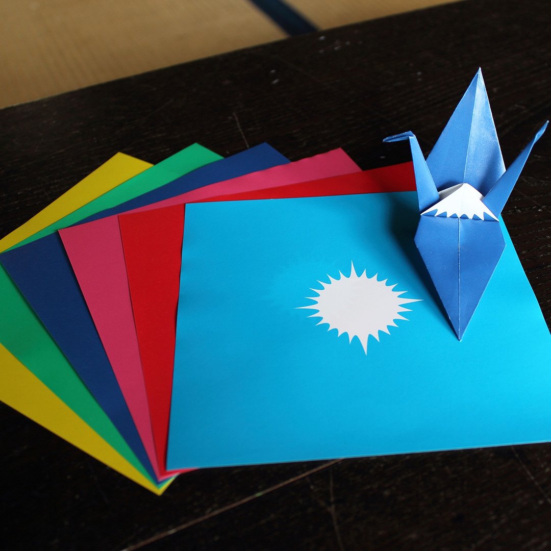 折出富士山的纸鹤 / Origami fuji - 其他 - 纸 