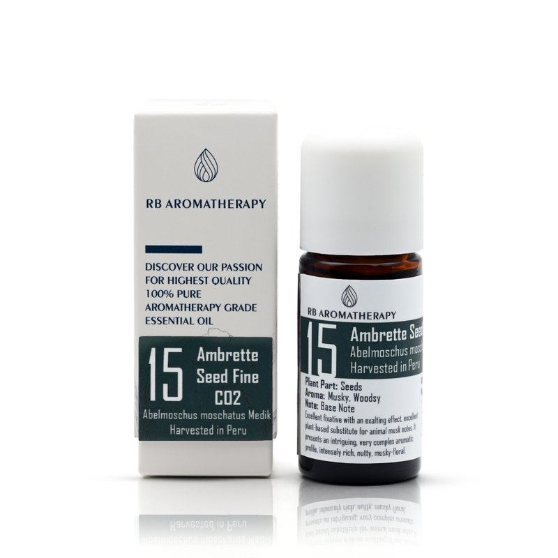 真正麝香黄葵籽CO2精油 Ambrette Seed Fine 天然定香 - 香薰/精油/线香 - 精油 