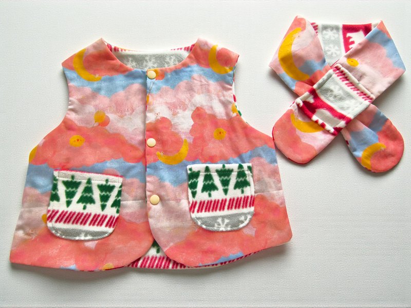 雪地熊熊梦 - 童装外套 - 棉．麻 