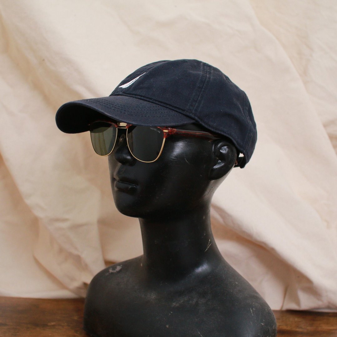 Back to Green:经典品牌帽款 黑底 Nautica d-05 vintage cap - 帽子 - 棉 
