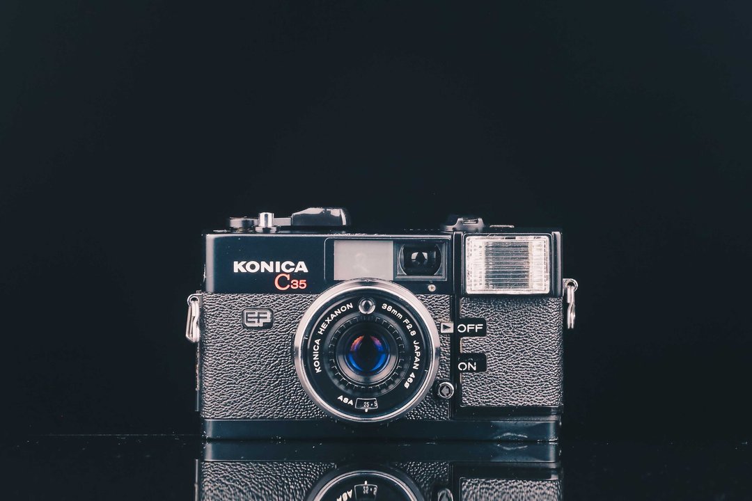 KONICA C35 EF #7047 #135底片相机 - 相机 - 其他金属 