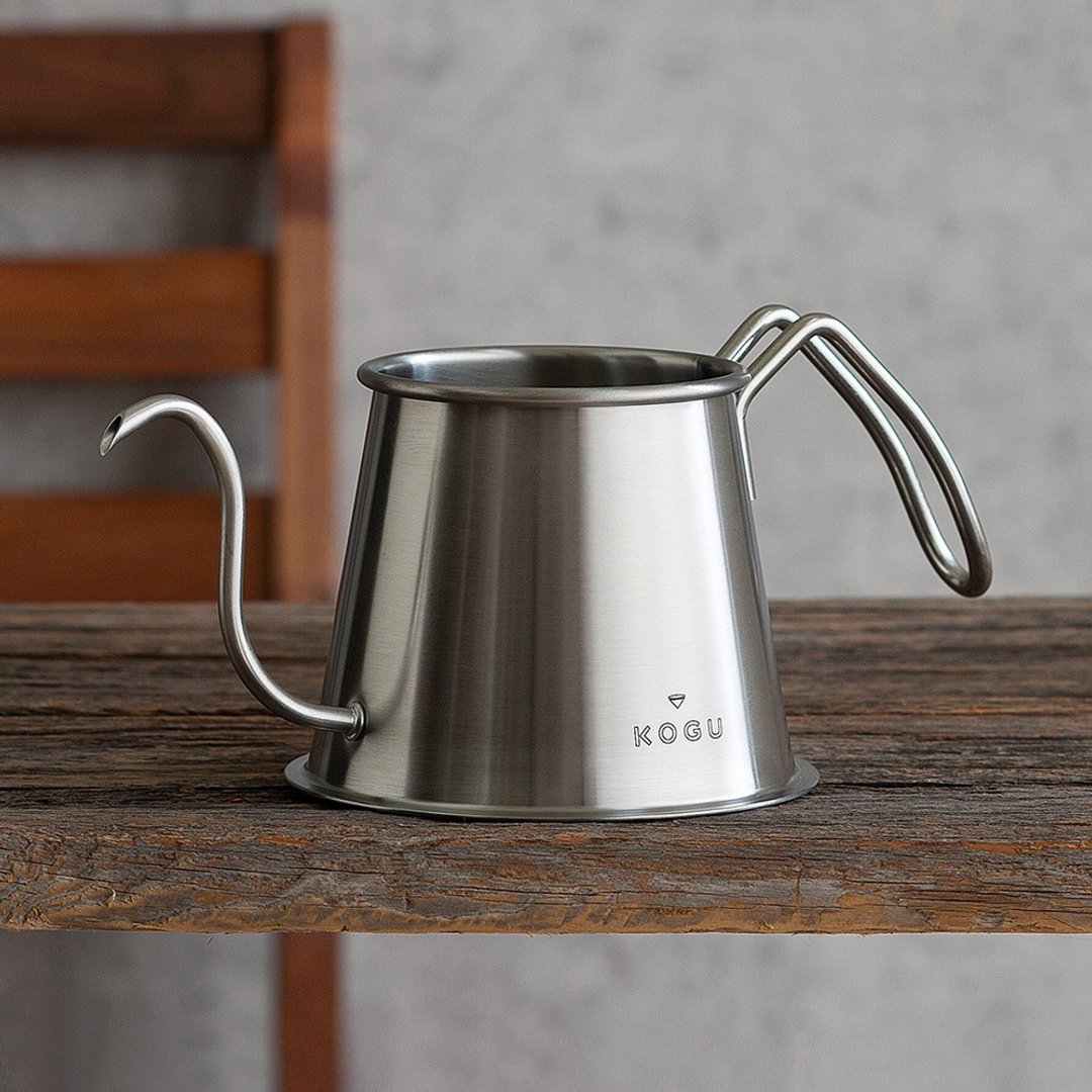 日本下村KOGU 日制18-8不锈钢挂耳式咖啡极细口手冲壶-500ml - 咖啡壶/周边 - 不锈钢 银色