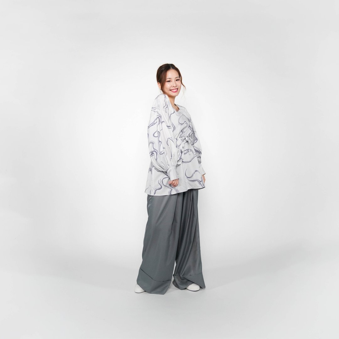 *现货 限定优惠*瑕系列 灯笼袖上衣 - 女装上衣 - 其他人造纤维 
