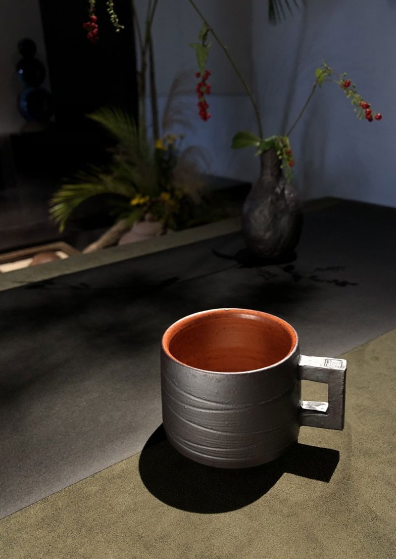 【长红咖杯】咖啡杯 - 咖啡杯/马克杯 - 陶 