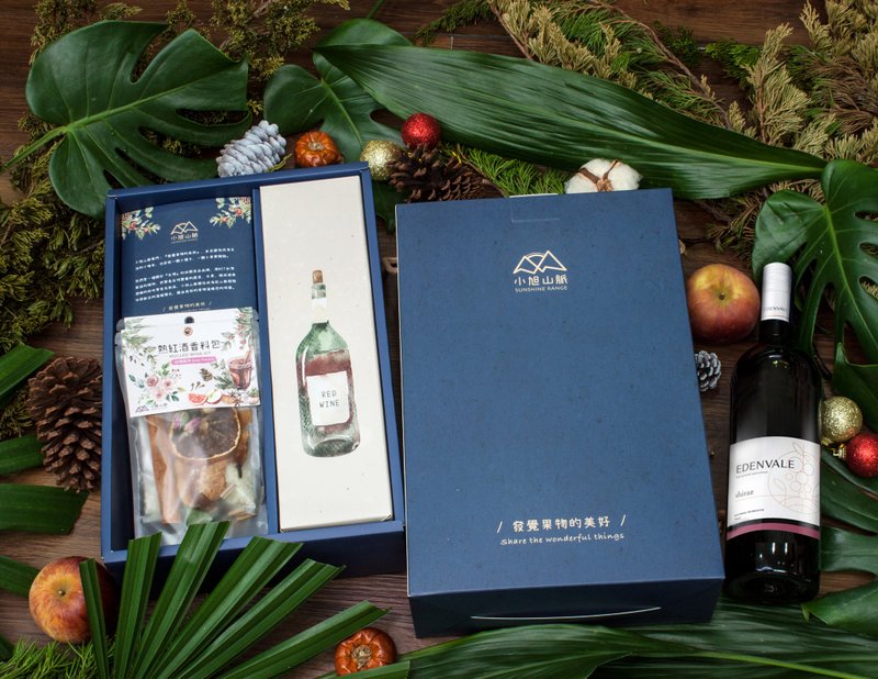 热红酒香料包+无酒精葡萄饮礼盒 - 健康/养生 - 玻璃 