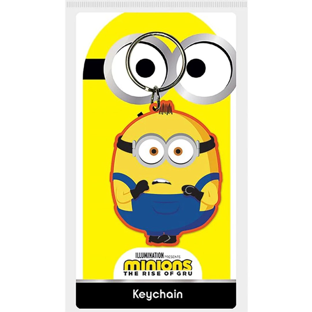 【小小兵】拖拖造型钥匙圈/Minions/Otto - 钥匙链/钥匙包 - 橡胶 多色