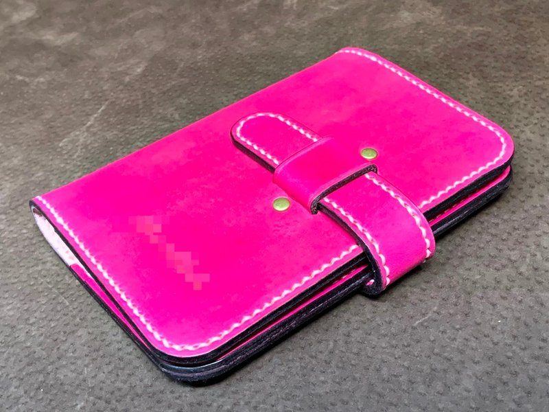 真皮 植鞣皮 插梢式 手作护照套 出国旅游 定制颜色 打印文字 - 护照夹/护照套 - 真皮 多色