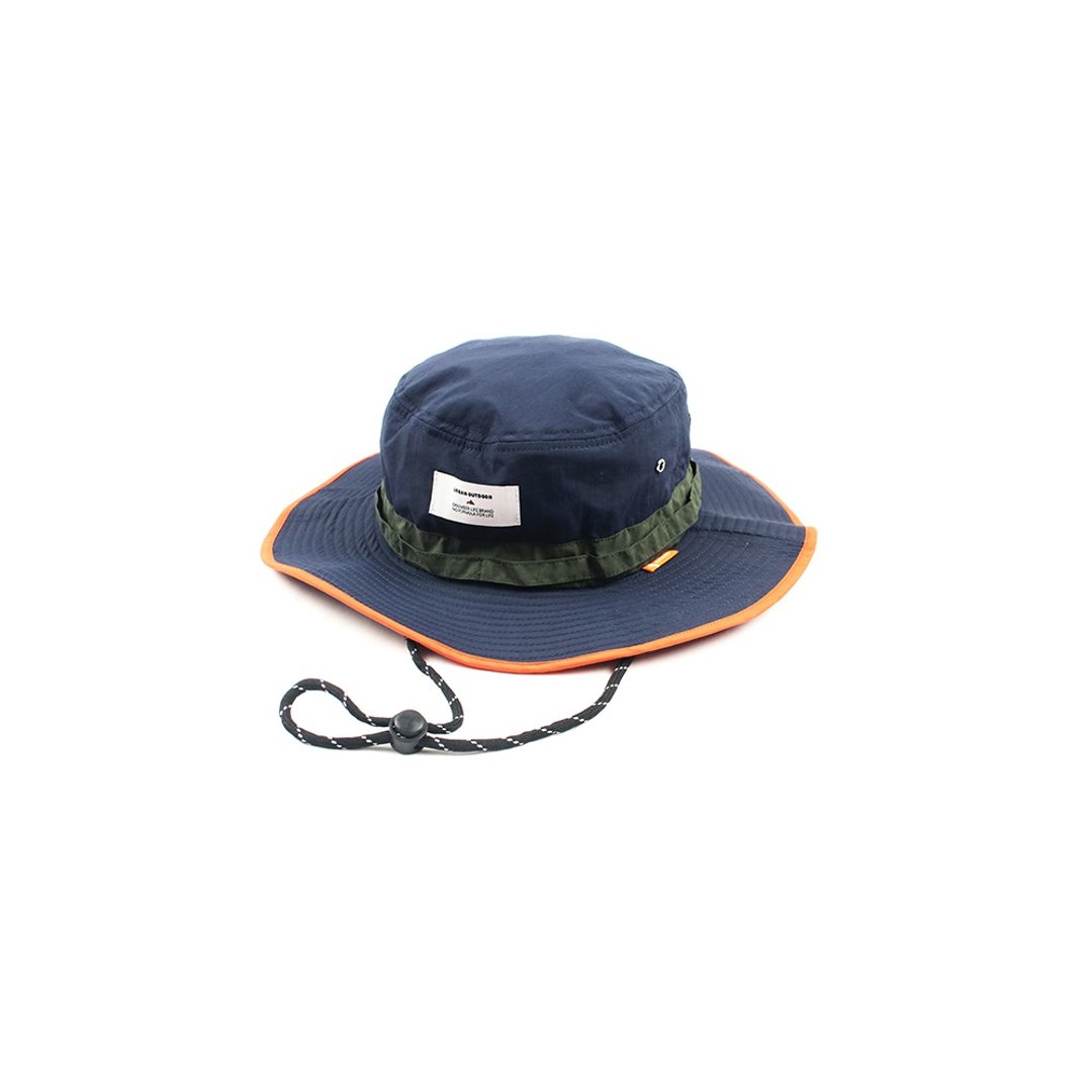 CHILL HIKE晒 拼色登山战术渔夫帽 - 帽子 - 聚酯纤维 蓝色