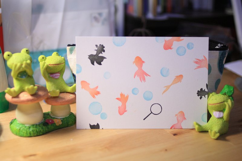 小金鱼印章组 - 印章/印台 - 橡胶 