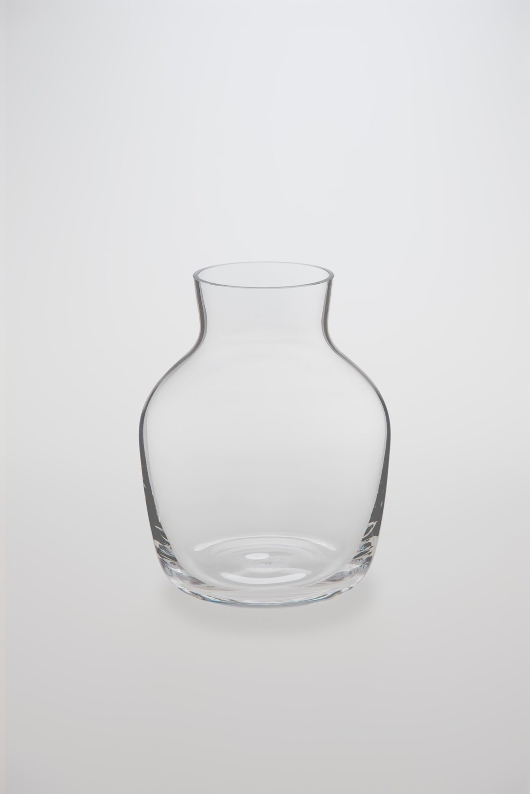 TG 玻璃圆形花瓶 1750 ml - 花瓶/陶器 - 玻璃 透明