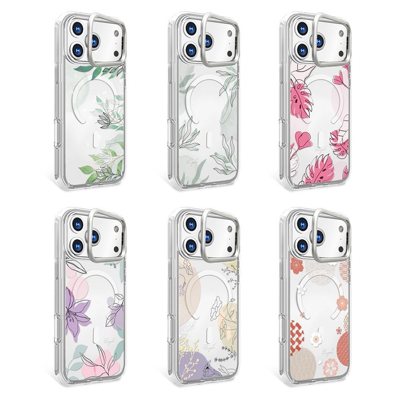 apbs iPhone 17/16系列 军规防摔隐形立架磁吸手机壳-多图可选3 - 手机壳/手机套 - 其他材质 多色