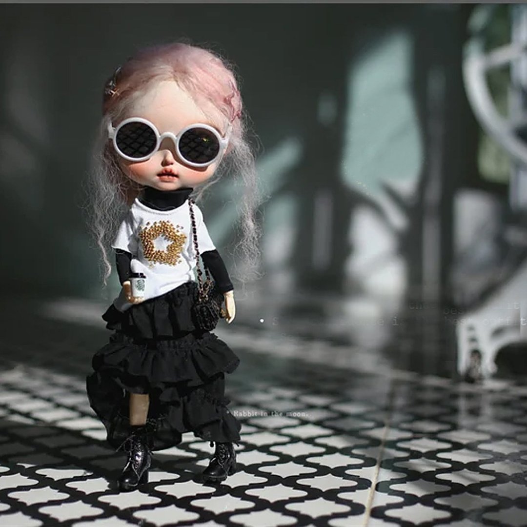 Dolls clothes for Neo Blythe ,Licca,Pullip,Bjd1/6,Ob22. - 其他 - 棉 